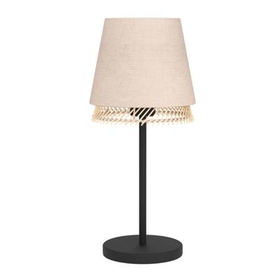 Eglo TafellampTabley linnen met rotan - 43977