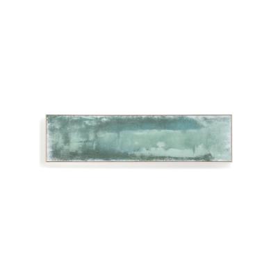 Kave Home Schilderij 'Selnar' 182 x 47cm, kleur Groen