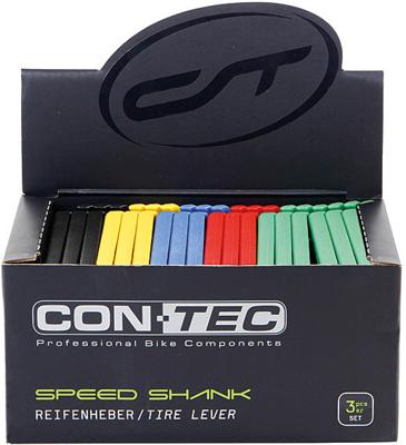 CONTEC Ct tire lever speed shank display, 30 sets 3pcs.