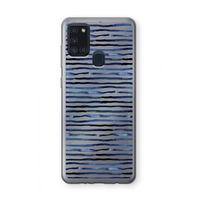 Verrassende lijnen: Samsung Galaxy A21s Transparant Hoesje