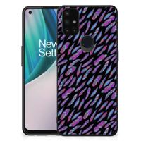 OnePlus Nord N10 5G Back Case Feathers Color