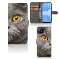 Telefoonhoesje | Met pasjeshouder | OPPO A73 5G Britse Korthaar