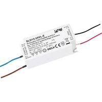 Self Electronics SLD15-24VL-E LED-driver Constante spanning 15 W 200 - 625 mA 24 V/DC Dimbaar, Overbelastingsbescherming, Overspanning, Montage op ontvlambare