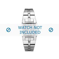 Diesel horlogeband DZ5229 Roestvrij staal (RVS) Zilver 21mm