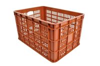 Tormino pvc krat groot bruin 49l 48x35x27