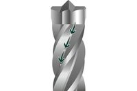 Metabo 623243000 Carbide Beton-spiraalboor 1 stuks 25 mm Gezamenlijke lengte 320 mm 1 stuk(s) - thumbnail