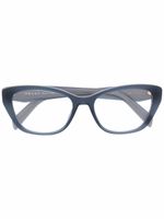 Prada Eyewear lunettes de vue à monture papillon - Bleu