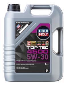 Liqui Moly TopTec 4500 5W-30 (5 L) LIQUI MOLY, Viscositeit klasse SAE: 5W-30, 5.0, L