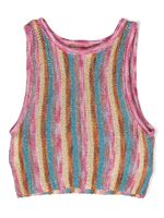 Missoni Kids débardeur en maille - Bleu