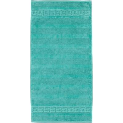 Cawö Cawo Noblesse Uni Handdoek 50x100 smaragd