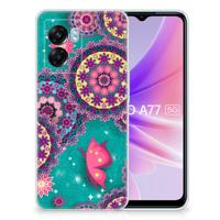 OPPO A77 | A57 5G | Hoesje maken | Cirkels en Vlinders