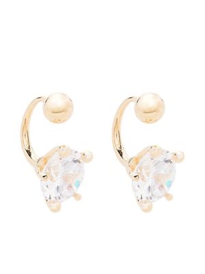 Panconesi boucle d'oreille sertie de cristal
