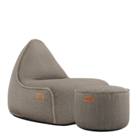 Cobana Lounge Chair & Pouf