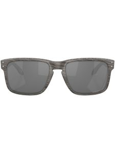 Oakley lunettes de soleil Holbrook à monture d'inspiration wayfarer - Marron