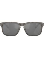 Oakley lunettes de soleil Holbrook à monture d'inspiration wayfarer - Marron