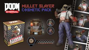 AOC DOOM Eternal: Mullet Slayer Master Collection Cosmetic Pack DLC (extra content)