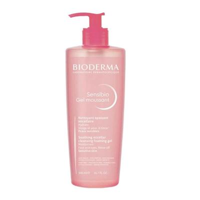 Bioderma Sensibio Gel Moussant Nettoyant Apaisant Micellaire 500ml