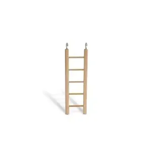 Beeztees Ladder - Vogelspeelgoed - 4 Treden - Hout - 20 cm
