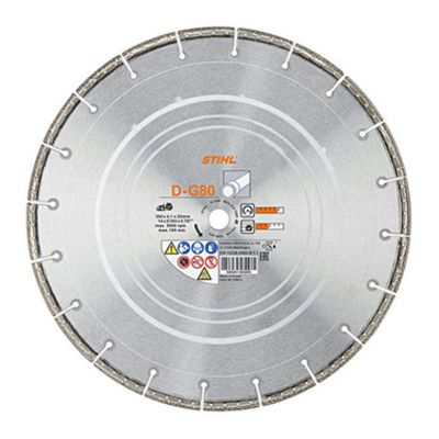 Stihl Accessoires diamant-doorslijpschijf, Ø 350mm, gietijzer, D-G80 - 08350707000