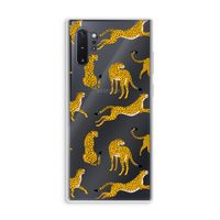 Luipaard: Samsung Galaxy Note 10 Plus Transparant Hoesje