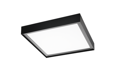 Disc 285x285 zwart 2700K LED 22W DALI