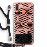 Magic pattern: Samsung Galaxy A20e Transparant Hoesje met koord