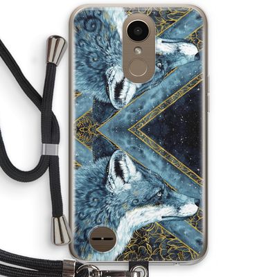 Golden Fox: LG K10 (2017) Transparant Hoesje met koord