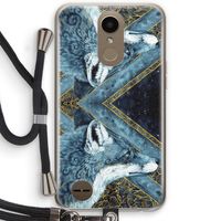 Golden Fox: LG K10 (2017) Transparant Hoesje met koord