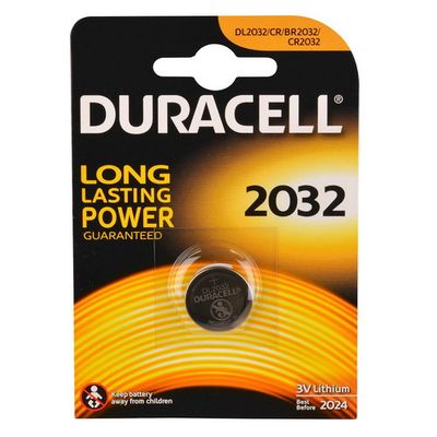 Duracell 2032 knoopcel 3V 2 stuks Litium
