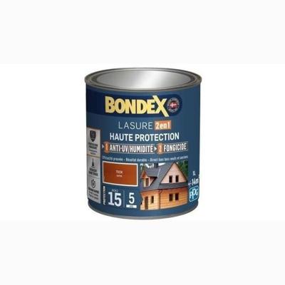 BONDEX 2 in 1 Satijn Hoge Beschermingsbeits 5 jaar - Teak