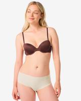 HEMA Dames Tailleslip Micro Rib Gebroken Wit (gebroken wit)