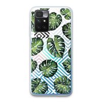 Geometrische jungle: Xiaomi Redmi 10 Transparant Hoesje