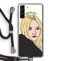 Ashley: Samsung Galaxy S21 Plus Transparant Hoesje met koord