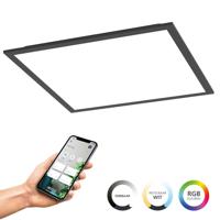 Eglo Smart plafondlampMoradillo-Z zwart vierkant 39,3cm - 901506