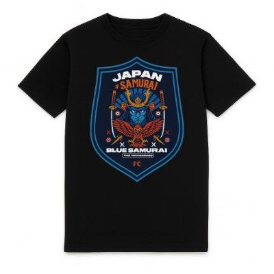 FC ELEVEN - Japan Blue Samurai Heavy T-Shirt - Zwart