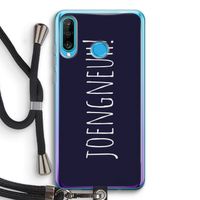 Joengneuh!: Huawei P30 Lite Transparant Hoesje met koord