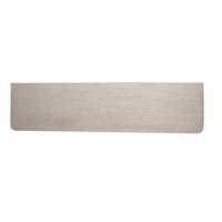 Hardbrass Serafini Briefplaat Rechthoek Roestvaststaal 325x80mm