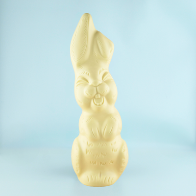 Chocolade paashaas (hol) wit (650 gram)