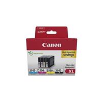 Multipack-inktcartridges - CANON - PGI-2500XL Zwart/Cyaan/Magenta/Geel - Hoog rendement - thumbnail