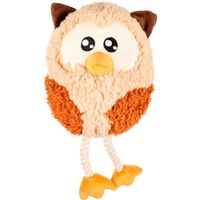 Hondenspeelgoed Pluche Uil - 30 cm - thumbnail