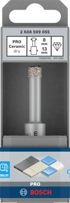 Bosch Accessoires PRO Ceramic dry diamantboor | 8 x 33 x 13 mm - 2608599055
