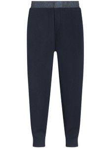 ETRO pantalon de jogging à motif cachemire - Bleu