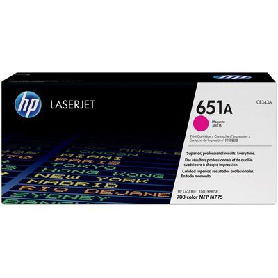 651A magenta LaserJet tonercartridge (CE343A) Toner