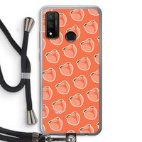 Just peachy: Huawei P Smart (2020) Transparant Hoesje met koord