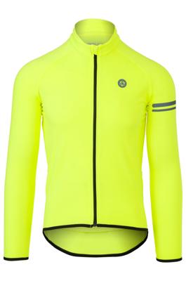 AGU Thermo Fietsshirt Lange Mouwen Essential Heren - Geel - L