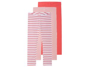 lupilu 3 kinder leggings (Rood/roze, 98/104)