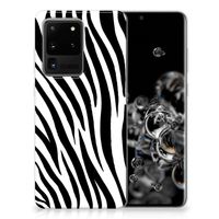 Samsung Galaxy S20 Ultra TPU Hoesje Zebra