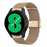 Samsung Galaxy watch 7 / Galaxy Watch FE - 40mm & 44mm - Milanese bandje met klemsluiting - Champagne goud