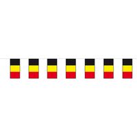 Papieren vlaggenlijn Belgie landen decoratie   -