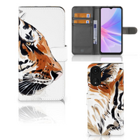 Hoesje OPPO A78 5G | A58 5G Watercolor Tiger